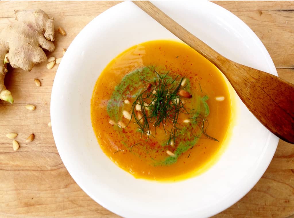 Butternut Squash and Ginger Detox Soup