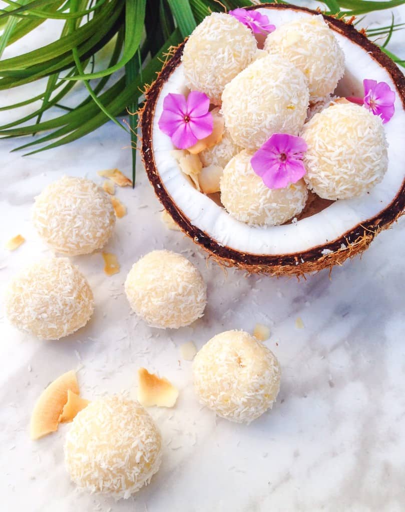 coconut bliss balls 