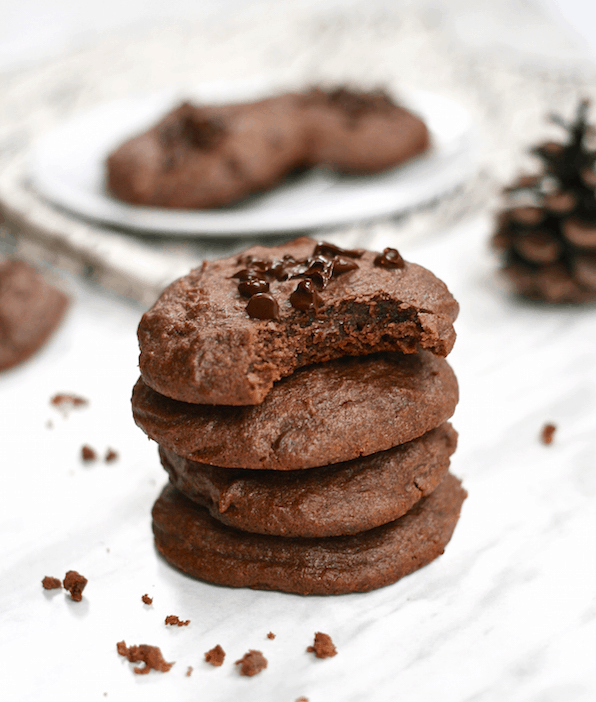 gluten-free chocolate peanut butter cookies