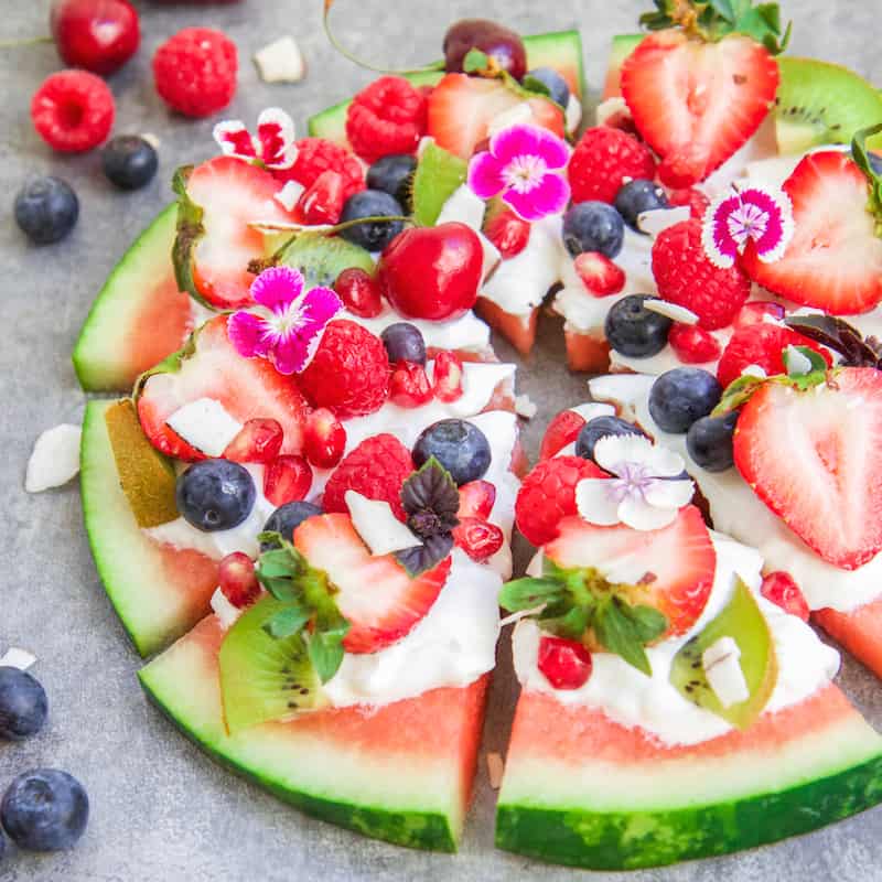 Watermelon Pizza Choosing Chia