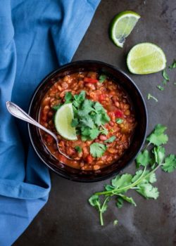 sprouted lentil chipotle chili 2