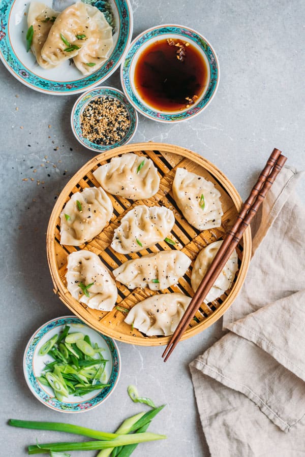Vegetarian steamed dumplings - Choosing Chia