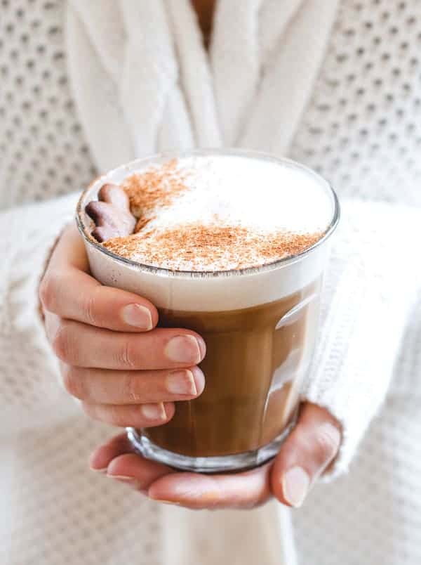 adaptogenic gingerbread latte