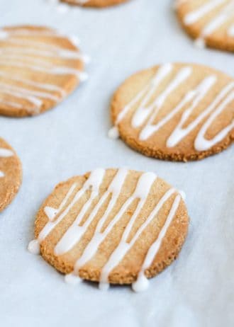 grain-free orange cardamom cookies