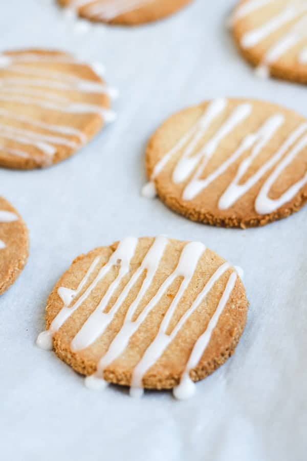 grain-free orange cardamom cookies