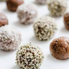 No-bake almond butter energy bites