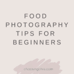 food photography tips for beginners