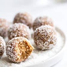 Salted Caramel Coconut Bliss Balls