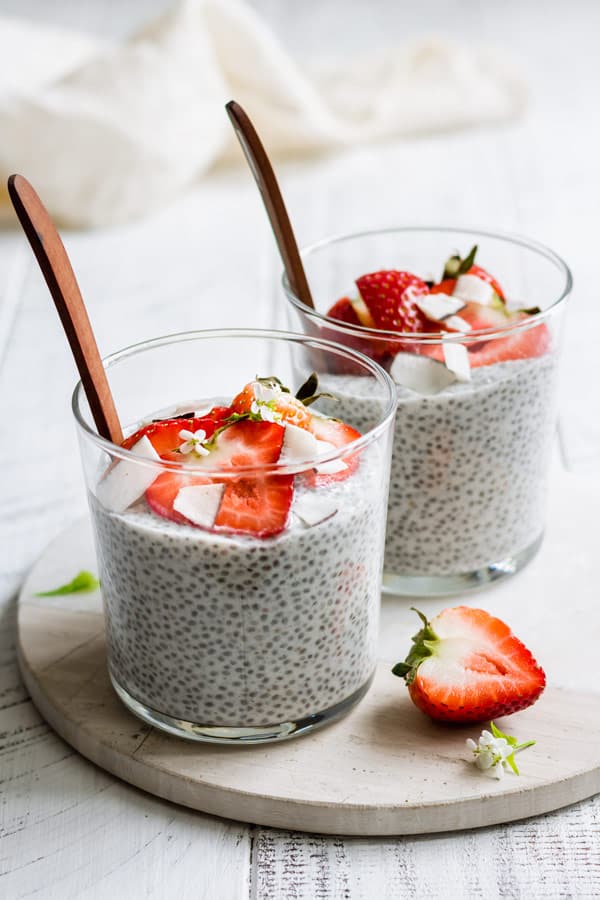 coconut chia pudding