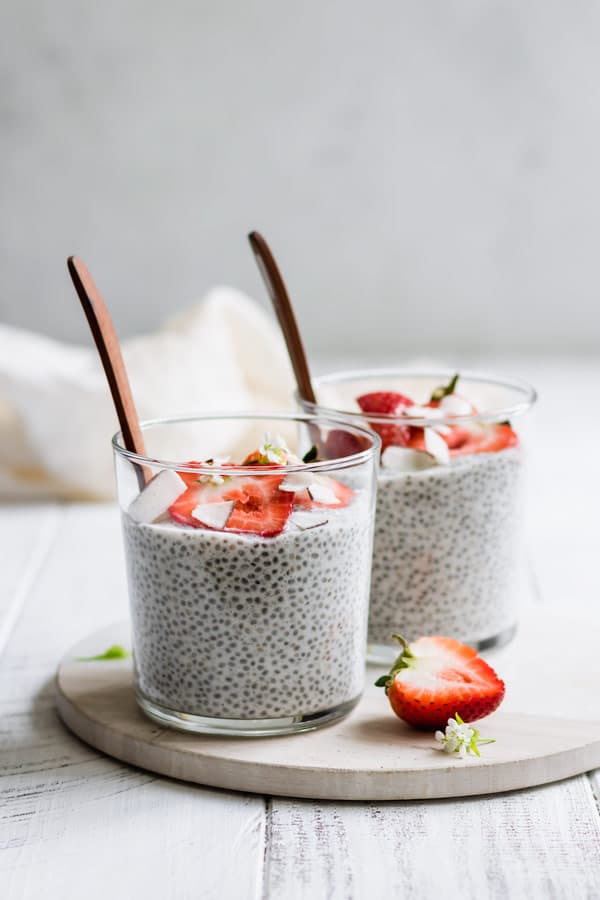 Chai & Coconut Chia Pudding Recipe - Le Petit Eats