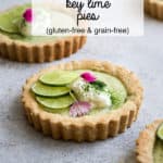 mini vegan key lime pies