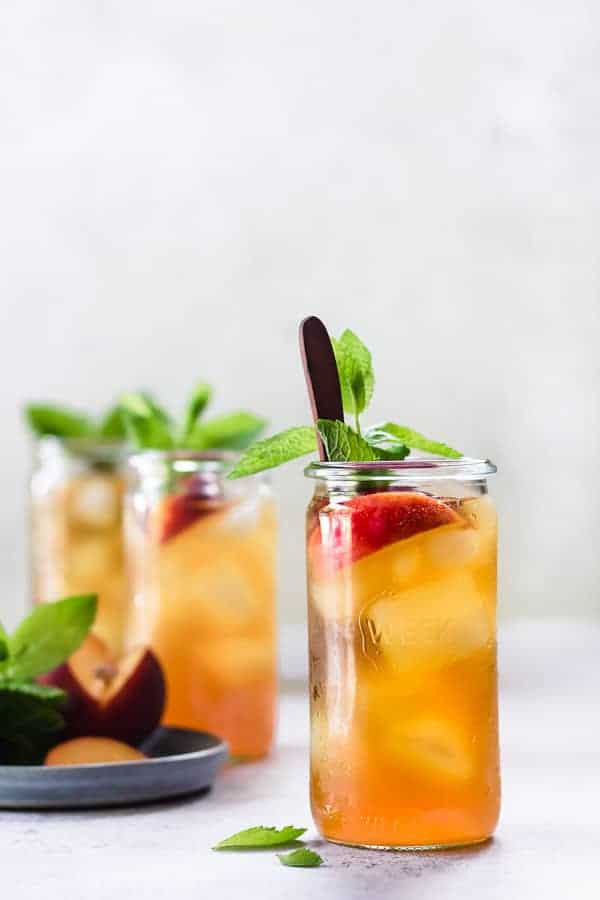 Peach Iced Tea - Quick Chill Method