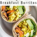 vegan breakfast burrito