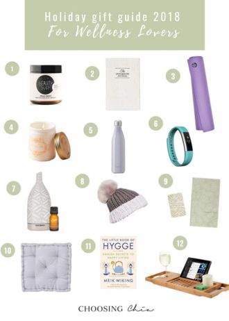 holiday gift guide for wellness lovers