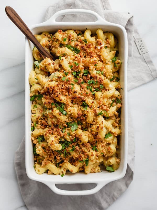 vegan jalapeno popper mac and cheese
