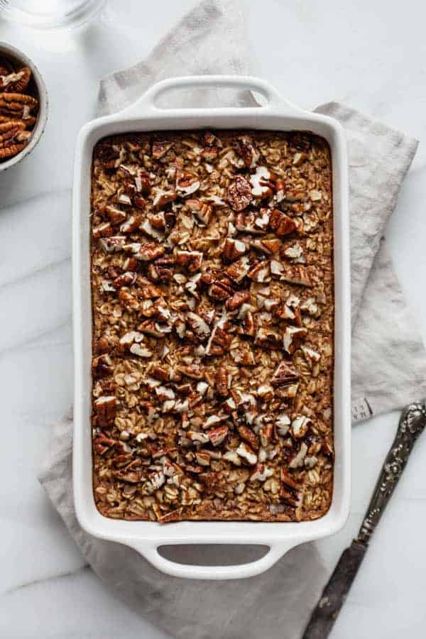 pecan pie baked oatmeal 2