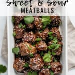 Plant-Based Sweet and Sour Meatballs