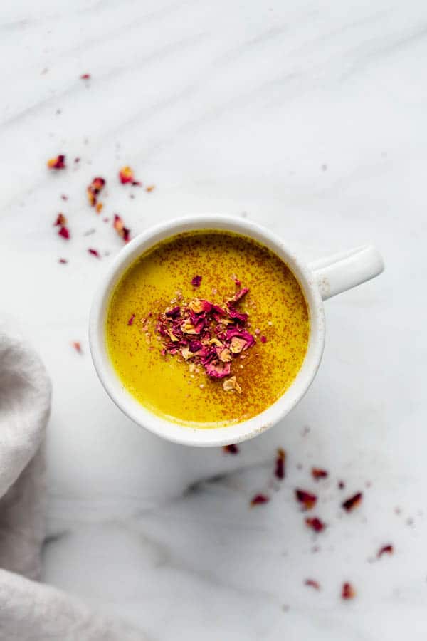 Spiced Golden Milk (Turmeric Milk)