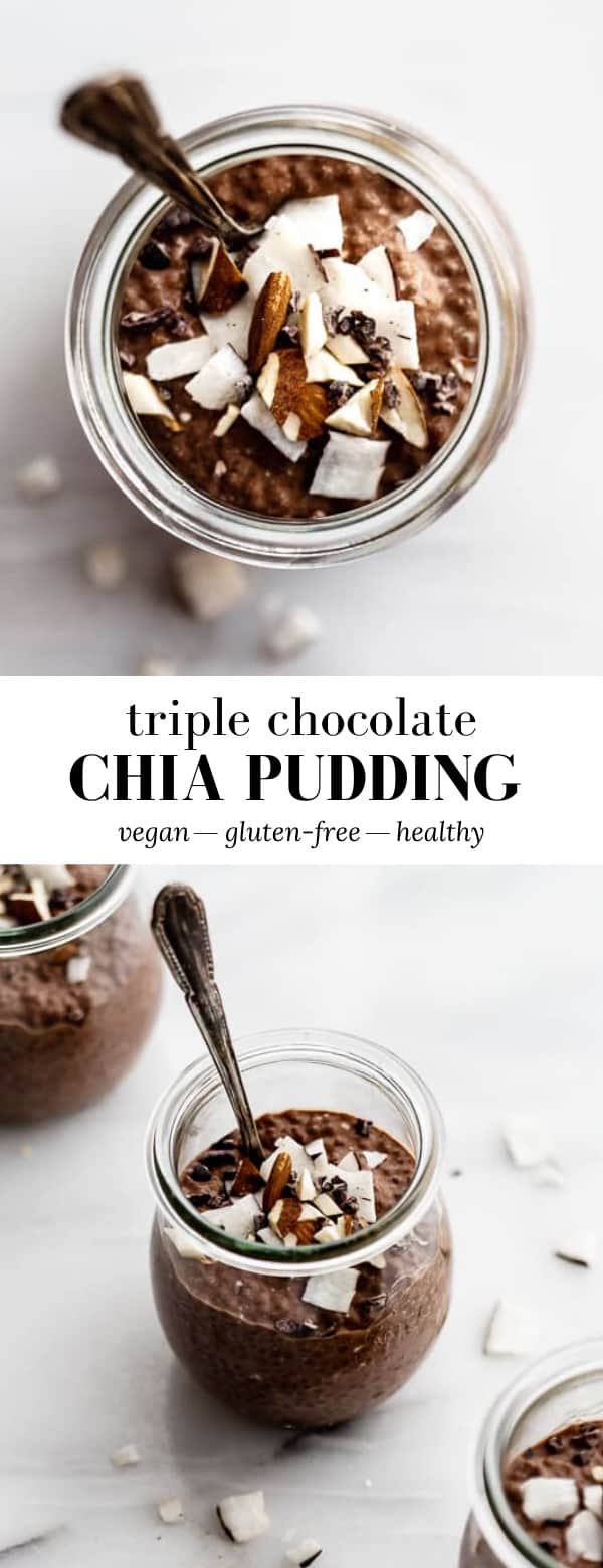 Chocolate Chia Pudding (3 kinds of chocolate!) - Choosing Chia
