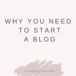 why you need to start a blog