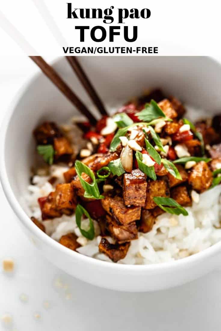 Easy Kung Pao Tofu - Choosing Chia