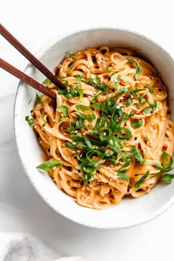 Thai Red Curry Noodles Ready In Minutes Choosing Chia