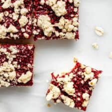 Raspberry Crumble Bars