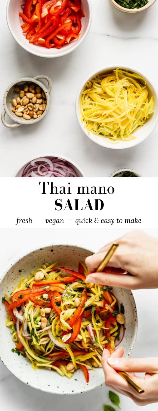 Thai Mango Salad - Choosing Chia