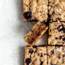 Paleo Tahini Blondies