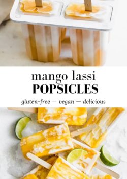 Mango Popsicles - Simple Vegan Frozen Treat! - Chenée Today