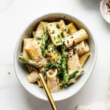 Vegan Lemon Asparagus Pasta