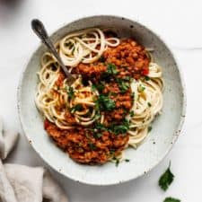 Lentil Bolognese Recipe