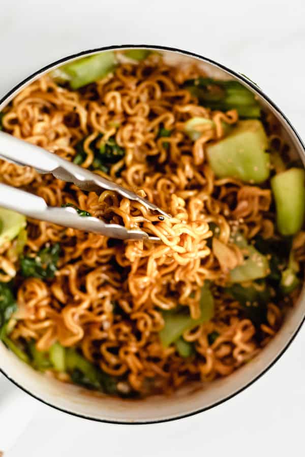 Easy Ramen Stir fry - Spend With Pennies