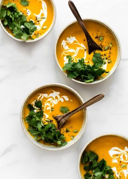 Instant Pot Butternut Squash Soup - Choosing Chia