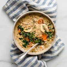 Instant Pot Wild Rice Soup