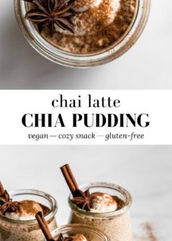 Chai Latte Chia Pudding - Choosing Chia