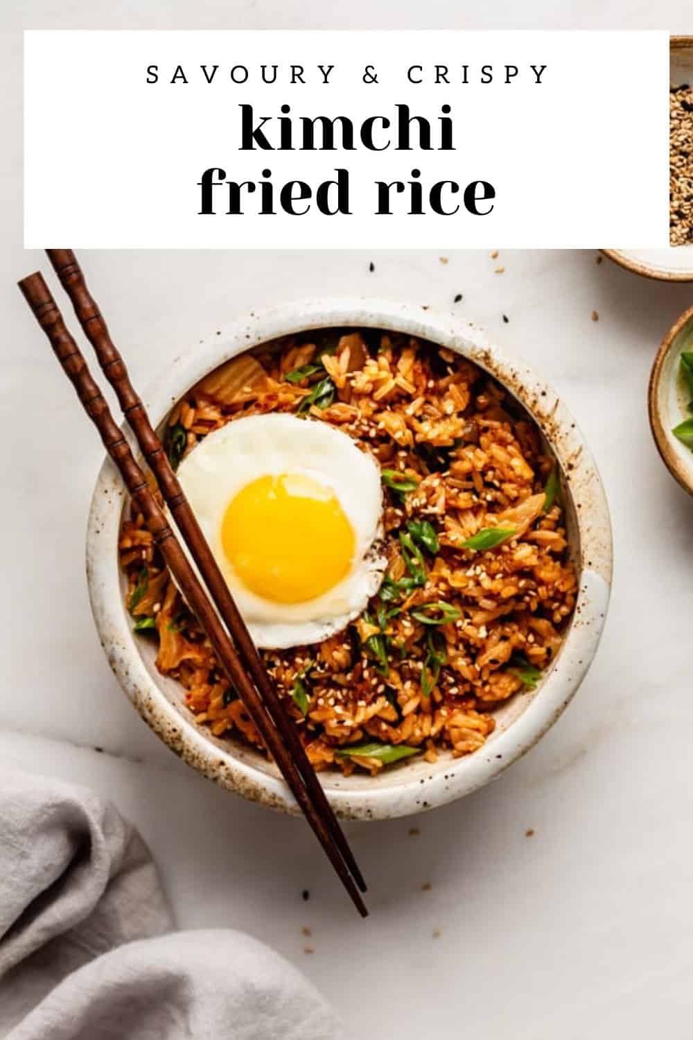 How To Make Kimchi Fried Rice - Choosing Chia