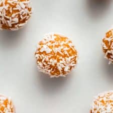 Coconut Apricot Energy Balls