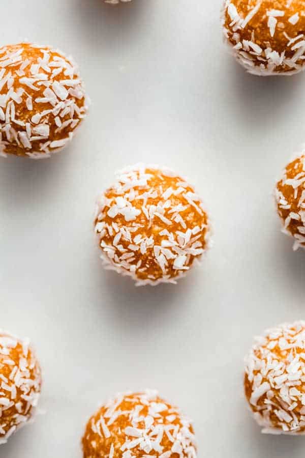 Coconut Apricot Energy Balls