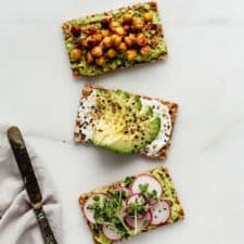 Avocado Toast 3 Ways