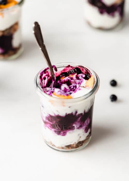 Yogurt and Granola Parfaits - Choosing Chia