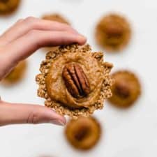 Healthy Mini Pecan Pies