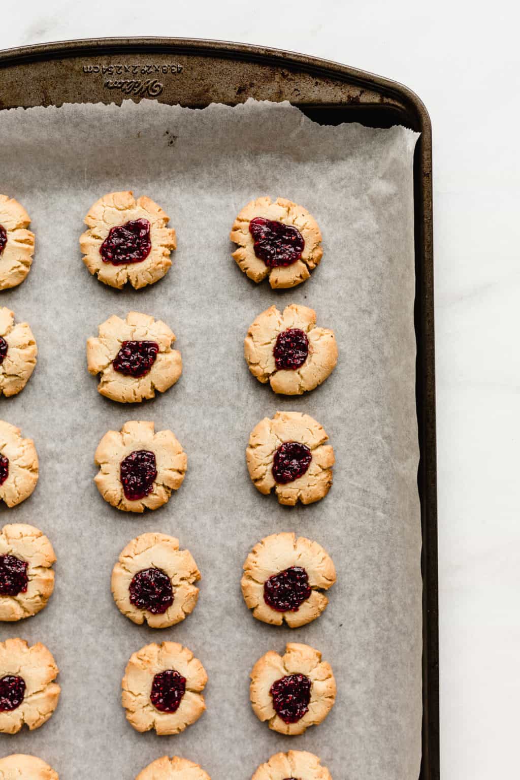 Vegan Thumbprint Cookies With Raspberry Jam - Choosing Chia