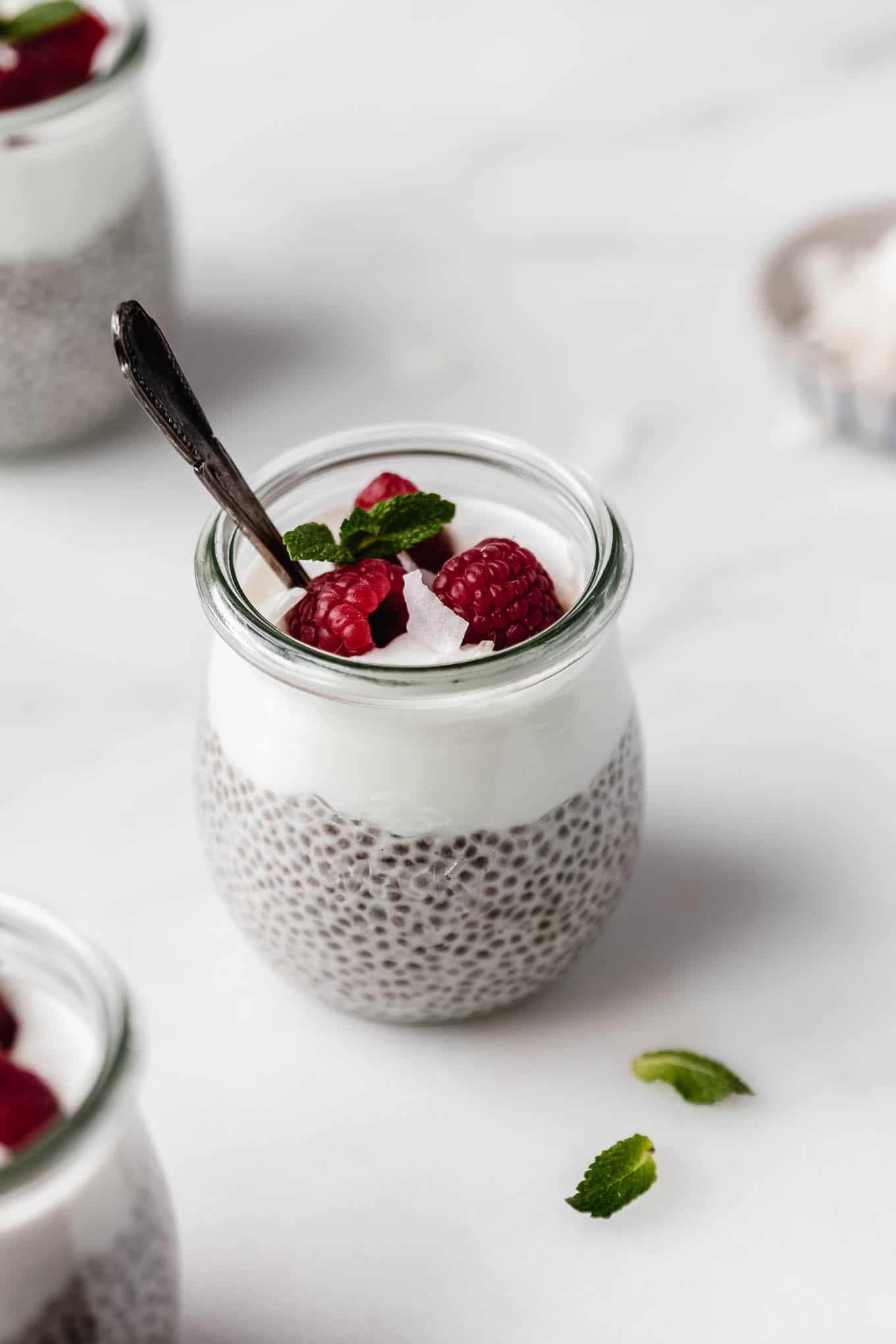 Low-carb chia seeds