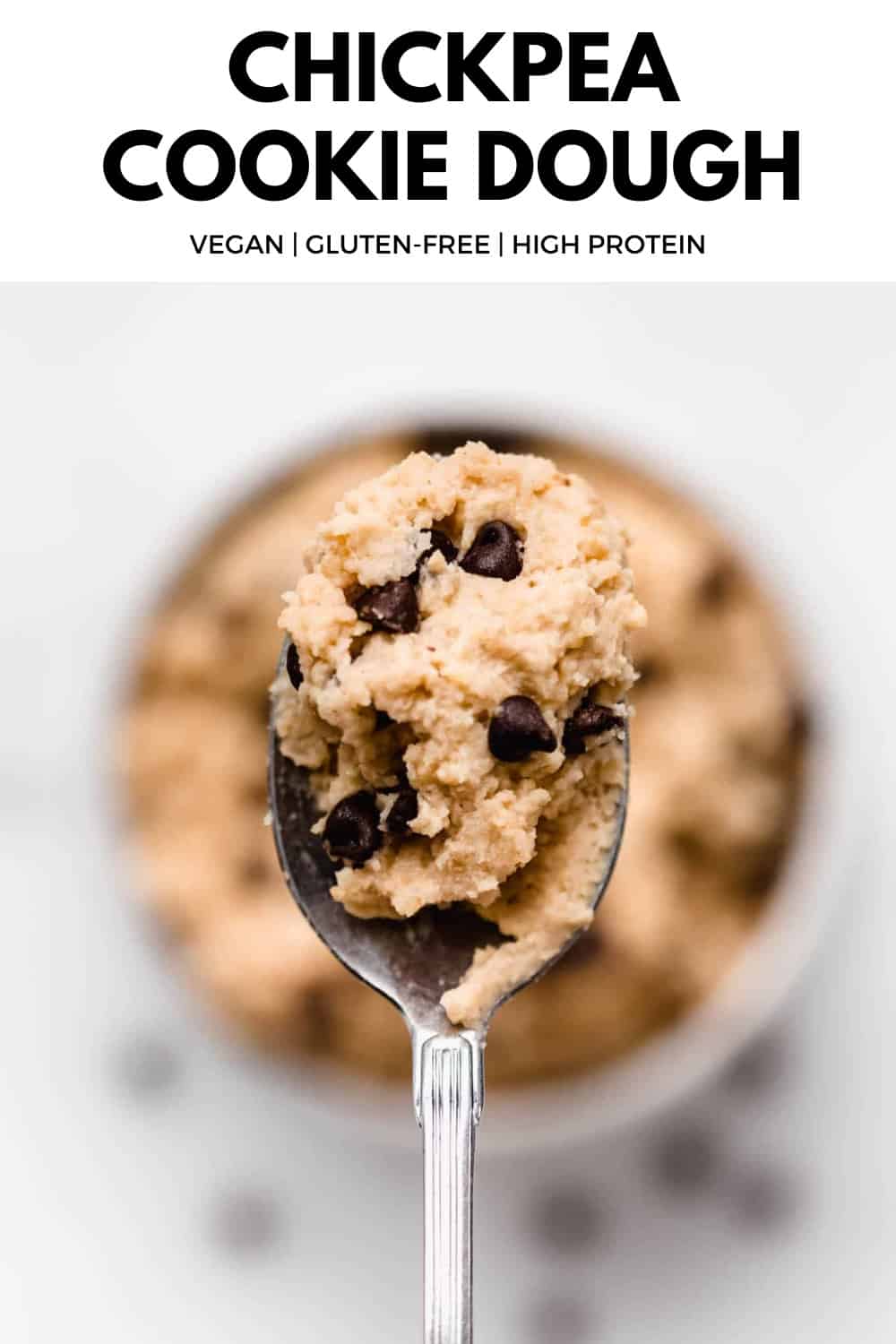 Vegan Edible Chickpea Cookie Dough Recipe - Choosing Chia