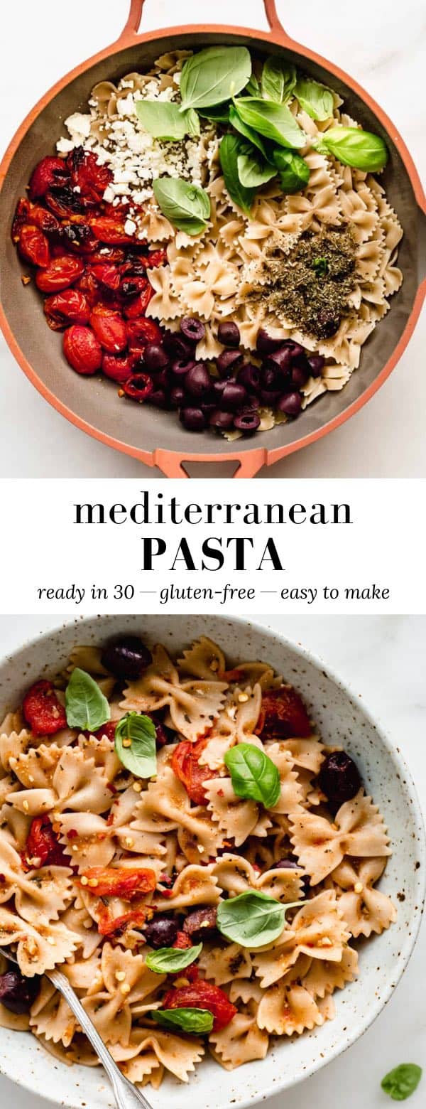 Mediterranean Pasta - Choosing Chia