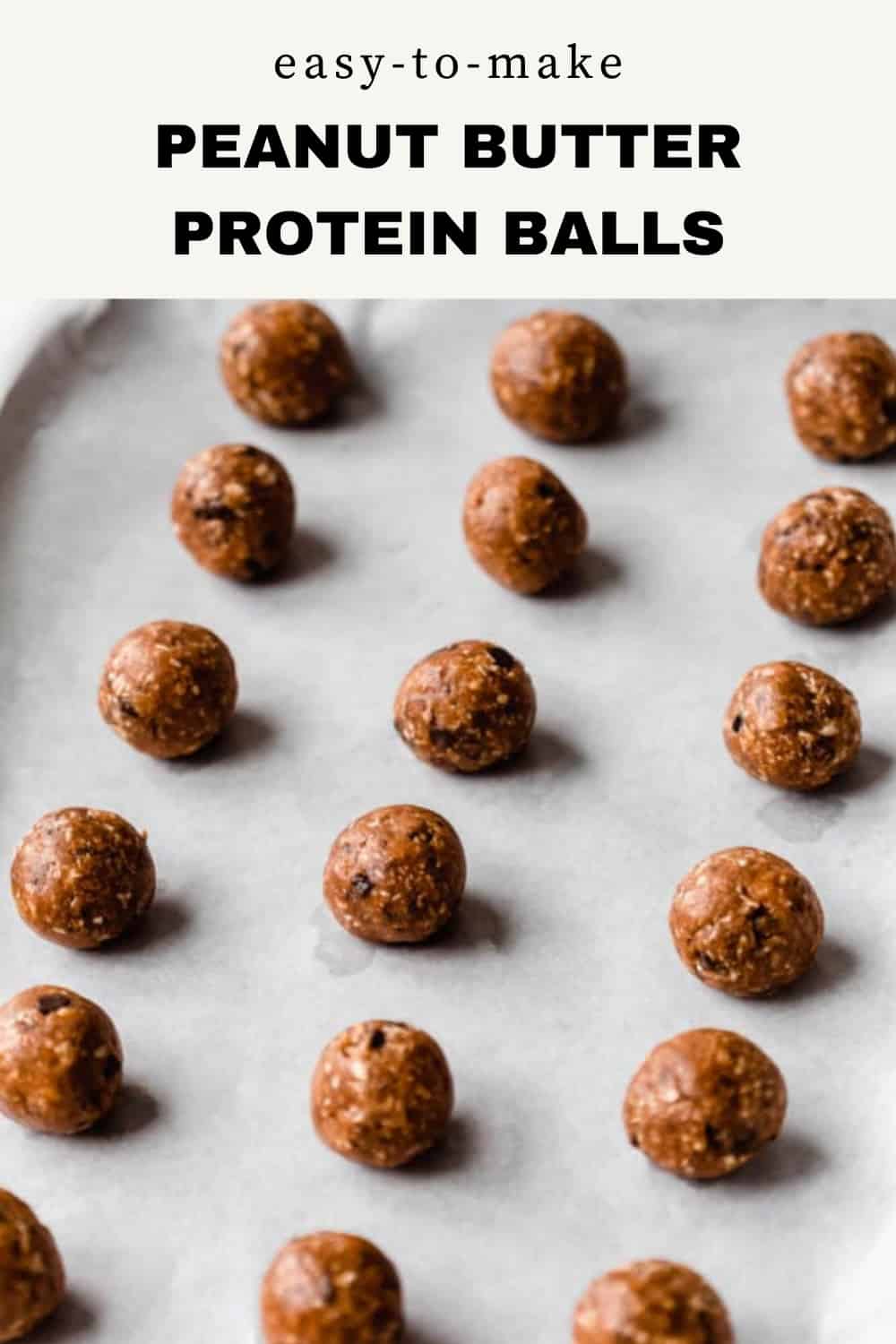 Homemade Peanut Butter Protein Balls Recipe - Choosing Chia
