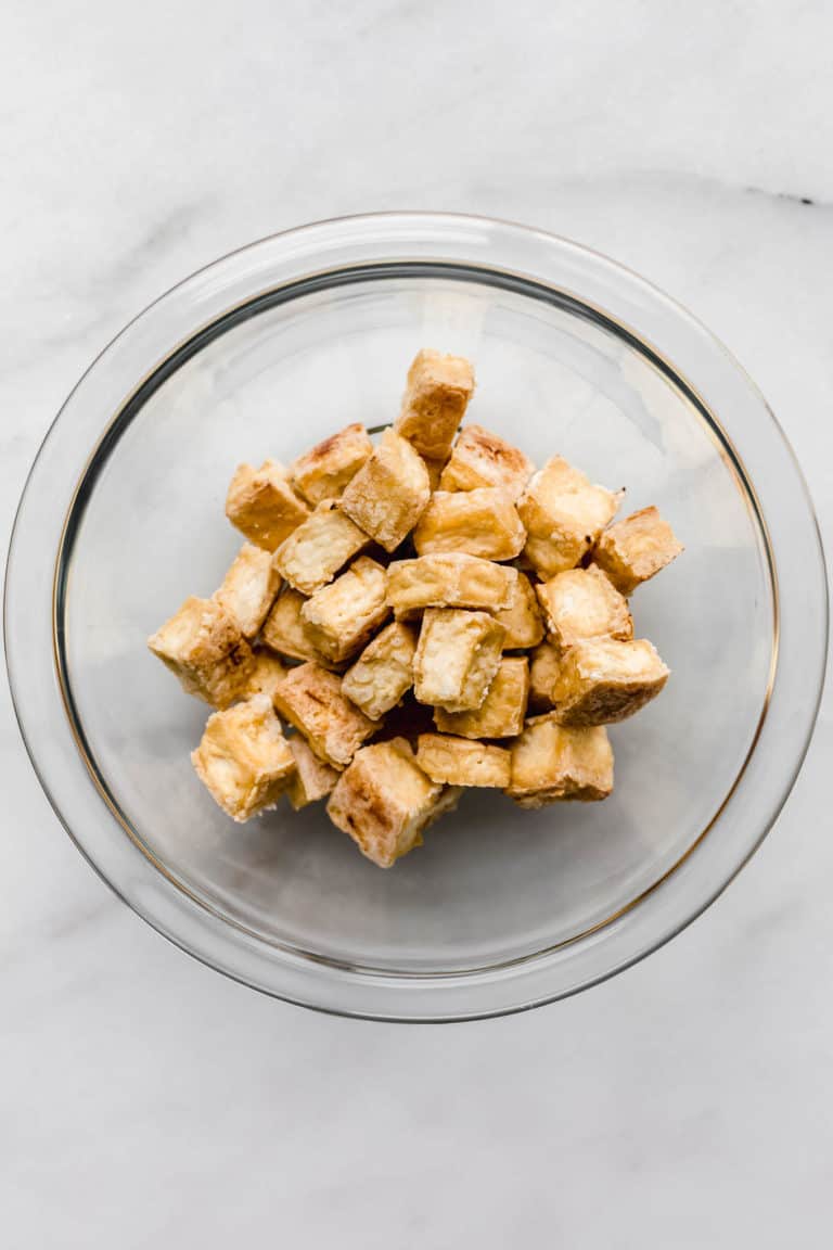 Flavorful Crispy Baked Teriyaki Tofu Recipe - Choosing Chia