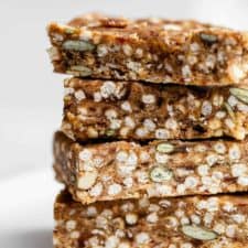 Puffed Quinoa & Nut Bars