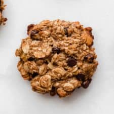 Chocolate Chip Banana Oatmeal Cookies